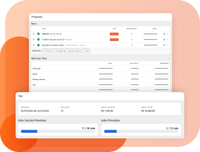 Clientes e negócios do sistema SiGA SW